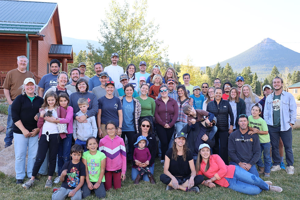 Work and Worship Weekend Team from Summer 2024 Photo: Annunciation Heights staff